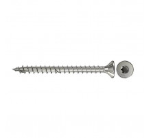 Шуруп с потайной головкой по дереву fischer полная резьба шлиц TX, 5х30 мм