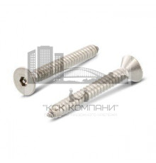 Art. 9112 A2 C 4,2X50 HEX-PIN 2,5 Винт антивандальный самонарезающий с потайной головкой, шлиц HEX-PIN (внутренний шестигранник со штифтом)