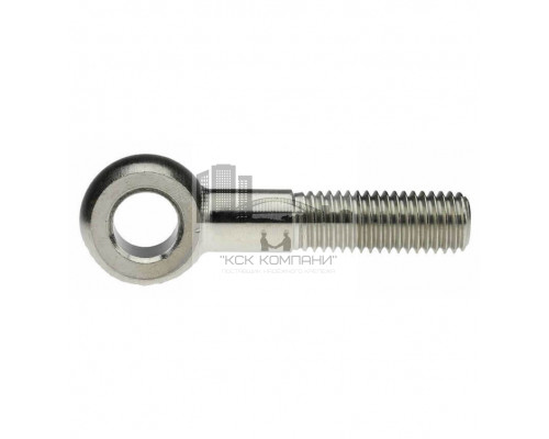 Болт откидной DIN 444 A2 с ушком тип B нержавеющий, M20x75 мм