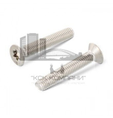 Винт резьбовыдавливающий DIN 7500 A2 ME с потайной головкой шлиц TX, M4x16 мм