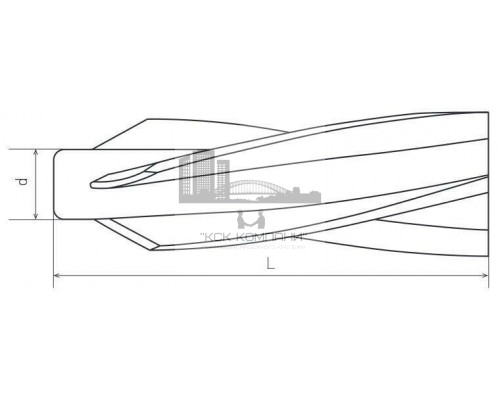 Дюбель для газобетона DY-GB-U нейлоновый, 14x80