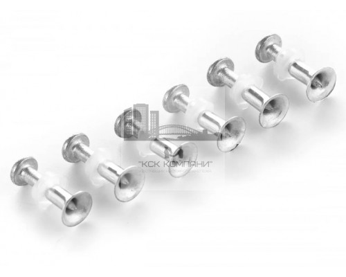 Гвоздь по металлу MOLOT YDB-19S-J8 для пороховых пистолетов оц. сталь, 3.7x19x8 мм