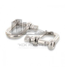 Art. 9076 A4 19 Скоба такелажная нержавеющая с резьбовым штырем