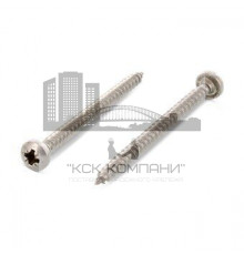 Саморез универсальный полукруглый Art. 9048 A2 полная резьба шлиц PZ, 3x25 мм