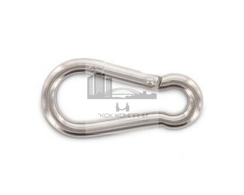 Art. 9075 A4 11X120 Карабин нержавеющий, пружинный