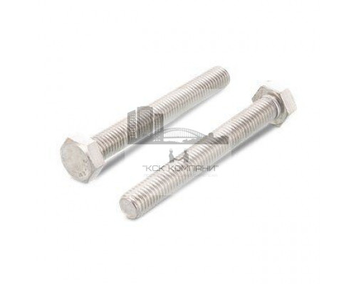 Болт с шестигранной головкой ISO 4017 A4 и полной резьбой, M14x85 мм