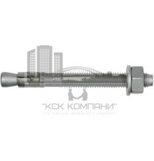 Анкер-болт клиновой  FBN II K FVZ укороченный для бетона без трещин, M12x86/5 мм
