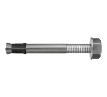 Анкер гвоздевой fischer FNA II C с резьбой и фланцевой гайкой, 6x50/5 мм