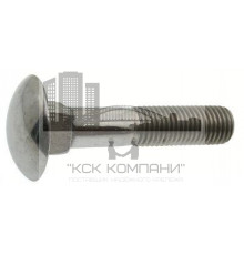 Болт с гладкой головкой ГОСТ 7802-81 и квадратным подголовком, M6x40