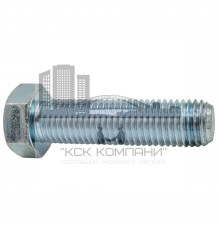 Болт шестигранный с полной резьбой DIN 933 8.8 оц. сталь, M5x16 мм