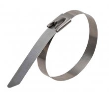 Cтяжка кабельная KAB ST А2 с замковым механизмом нержавеющая, 10х400 мм