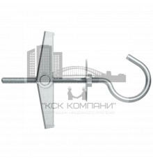 Дюбель пружинный с крюком fischer KDH 3 для пустотелых материалов ОЦ, M3х80/12x105 мм
