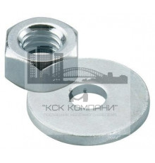 Гайка с шайбой  M&S A4 для резьбовой шпильки  A, M12