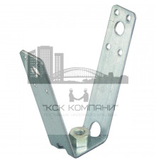 Кронштейн трапециевидный fischer TZ для крепления к профнастилу ОЦ, M10 90x25x2.5 мм