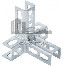 PFUF 4D Разветвитель соединительный 3-х мерный (правый) fischer для системы FUS под гайку PFCN 41