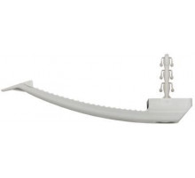 SF plus KB 8 Прижимная скоба с дюбелем  плоская для кабелей