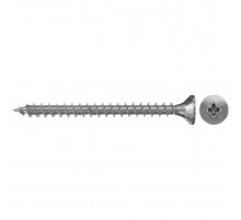 Шуруп по дереву потайной fischer FPF-SZ A2F полной резьбой шлиц PZ, 4.5x40 мм