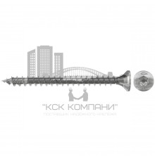 Шуруп потайной fischer по дереву полная резьба шлиц TX, 3x12 мм