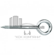 Шуруп с кольцом для дерева SMR S-K для подвесных конструкций ОЦ, 3x15/25 мм