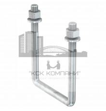 Скоба П-образная fischer FMFS UB для крепления кронштейнов гоц. сталь, M12 91x160 мм