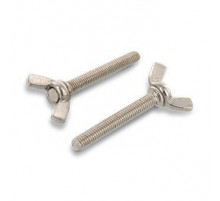 Винт барашковый Art. 316 (DIN 316) A4 с прямоугольными лепестками американская форма, M10x35 мм