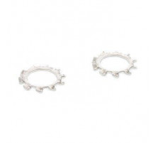 DIN 6797 A2 A 6,4 Шайбы стопорные пружинные с внешними зубьями тип A