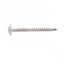 Art. 9250 A2 8,0X30 TX40 Шуруп нержавеющий с низкой полукруглой головкой с фланцем с режущей кромкой, полная резьба, звездообразный шлиц TX (TORX)