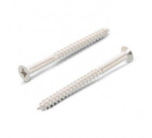 Шуруп потайной для дерева DIN 7997 A2 неполная резьба шлиц PZ, 3x20 мм