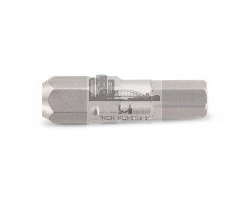 Art. 9119 CV-Steel 1/4X25 A/F-PIN 4 мм Бита для антивандальных винтов, шлиц HEX-PIN (внутренний шестигранник со штифтом