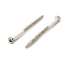 Саморез полупотайная головка Art. 9049 A2 полная резьба шлиц PZ, 6x110 мм