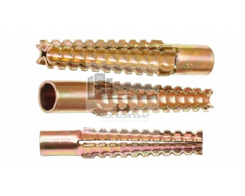 Дюбель-Елочка для газобетона D-EL распорный ЖЦ, 10x60