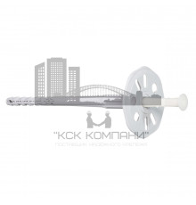 Тарельчатый дюбель для теплоизоляции fischer FIF-CN со стально-пластиковым гвоздем, 8x240 мм