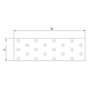 Пластина соединительная PSDD для дерева ОЦ, 100x600x2