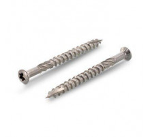 Саморез террасный Art. 9043 A2 потайная самозенкующаяся головка двойная резьба шлиц TX, 5x80 мм