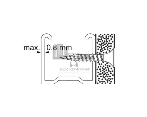 Саморез гипсокартон-металл GKL CR с частой резьбой шлиц PH ОЦ, 3.5x51 мм