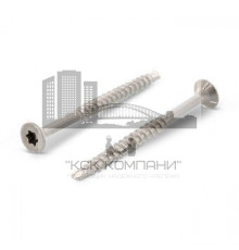 Саморез самозенкующийся со сверлом Art. 9044 A2 потайной по дереву шлиц TX, 4x35 мм