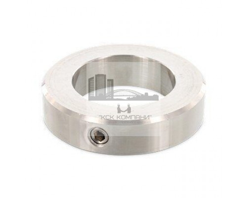 DIN 705 A2 A 9 Кольцо установочное нержавеющее, с отверстием под винт ISO 4027 A2 M 4X6