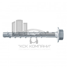 Анкер-шуруп по бетону fischer FBS II US c шестигранной головкой ОЦ, 6x100/45 мм