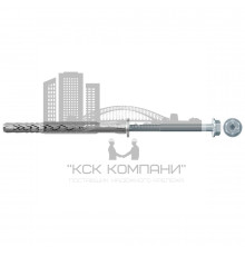 Дюбель фасадный fischer SXRL FUS с шестигранным шурупом и прессшайбой ОЦ, 10х140 мм