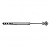 Фасадный дюбель с шестигранным шурупом fischer SXR FUS HDG прессшайбой шлиц TX гоц. сталь, 10x80 мм