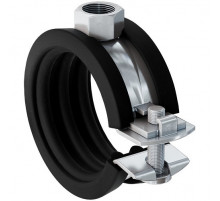 Хомут для труб  FGRS одновинтовой с быстродействующим замком с возвратным механизмом ОЦ, M8 8-11 мм