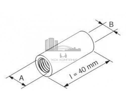 RDM M12/M10 Переходная муфта, арт.79414