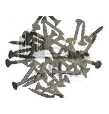 Саморез гипсокартон-металл ГКЛ ЧР для черновых работ окс. сталь, 3.5x25 мм (20 кг)