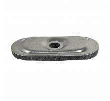 Шайба для поликарбоната SH D овальная с изолоновой прокладкой ОЦ, 6x45x20x4мм