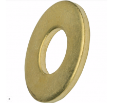Шайба плоская DIN 125 латунная, M14 (D15)