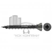 Шуруп для ГВЛ fischer FSN-TPGM потайной с резьбой HiLo шлиц PH на ленте, 3.9x45 мм