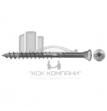 Шуруп конструкционный по дереву fischer FFSII-RT6 A2 потайной с неполной резьбой, 4.5x45 мм