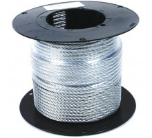 Трос для растяжки DIN 3055 не грузоподъемный средней мягкости 6х7+FC, D4