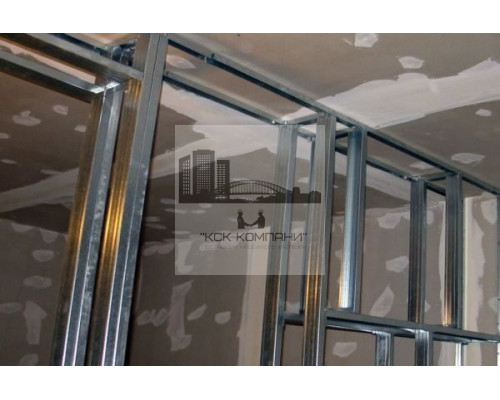 Профиль перегородочный PRPS стоечный для гипсокартона ОЦ, 75x50x0.45x3000 мм