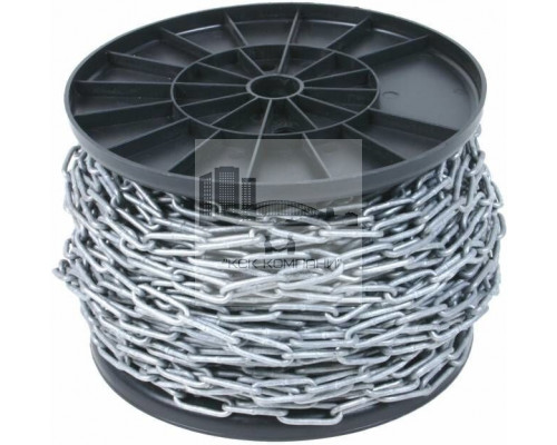 Стальная цепь DIN 763 длиннозвенная, D8